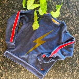 Aviator Nation Vintage Lightning Bolt Sweatshirt